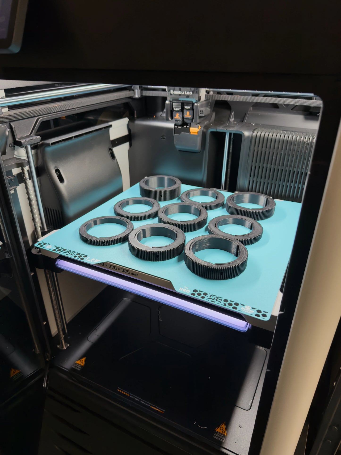 neun follow focus ringe im 3D Drucker