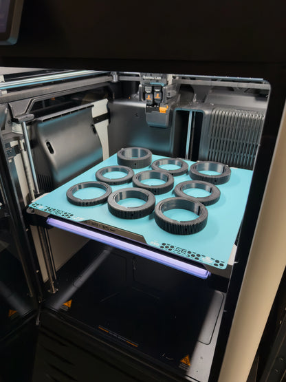 neun follow focus ringe im 3D Drucker