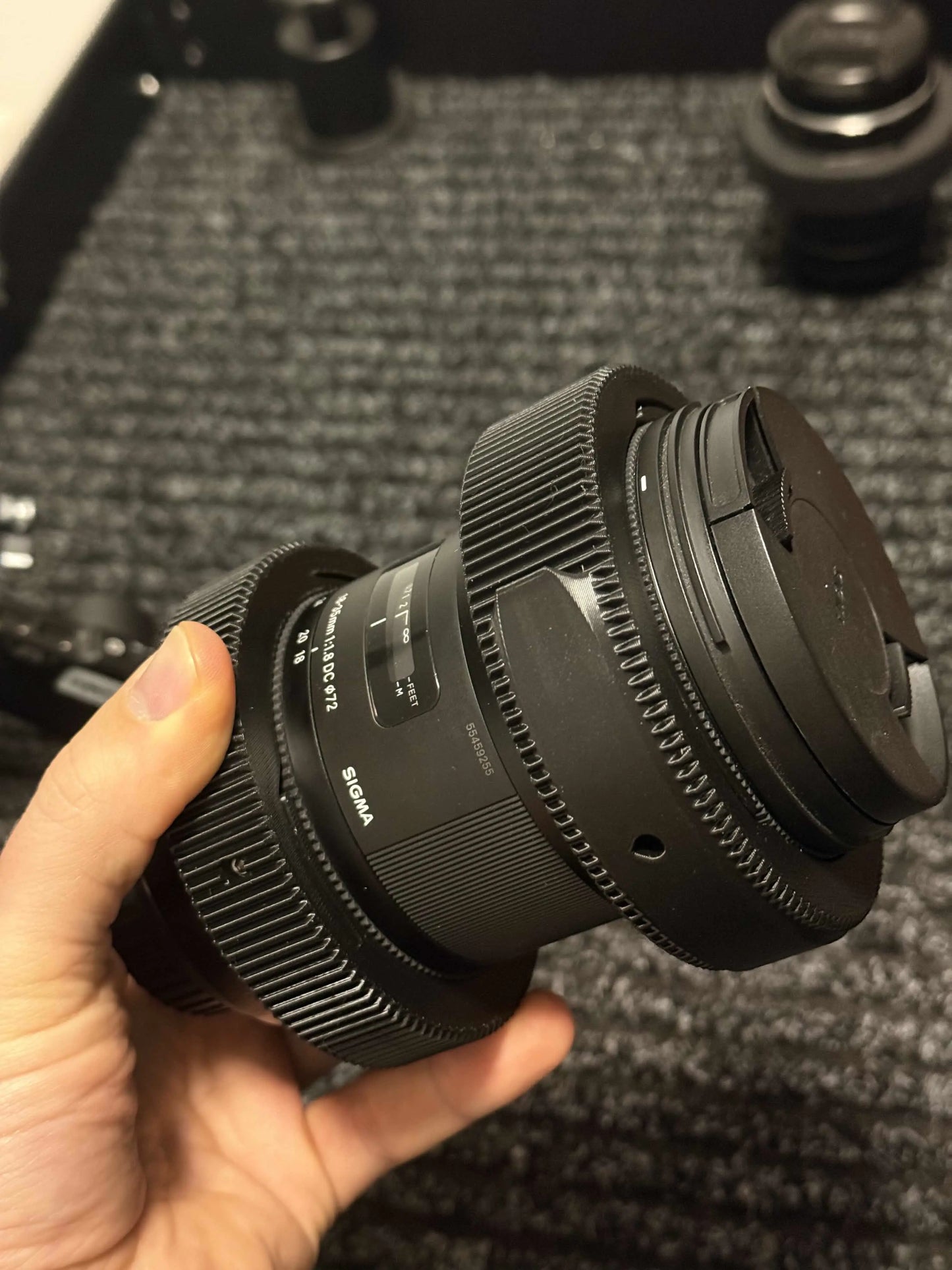 Hard Stop Follow Focus Ring - Sigma 18-35mm