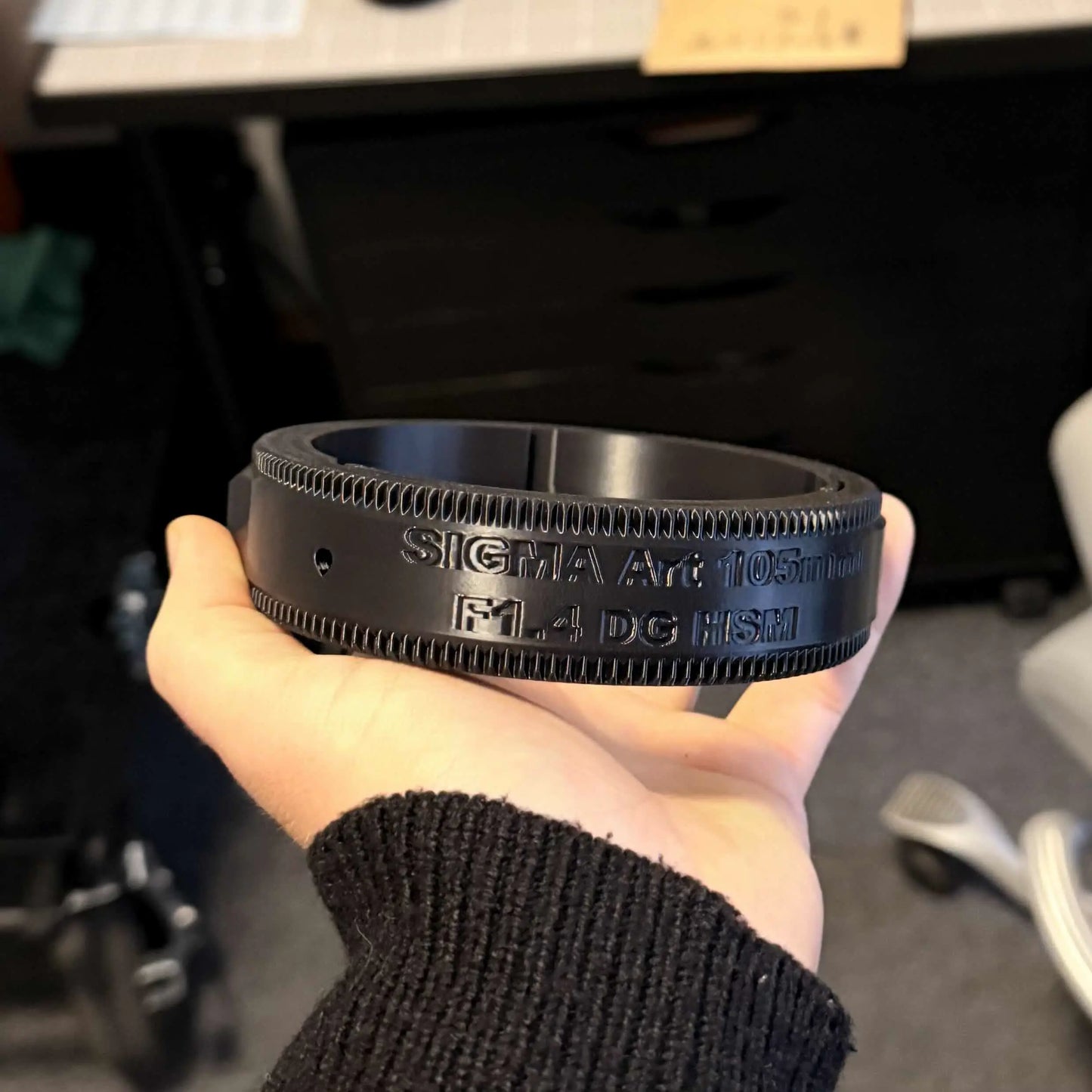 Hard Stop Follow Focus Ring - Sigma 105mm f1.4