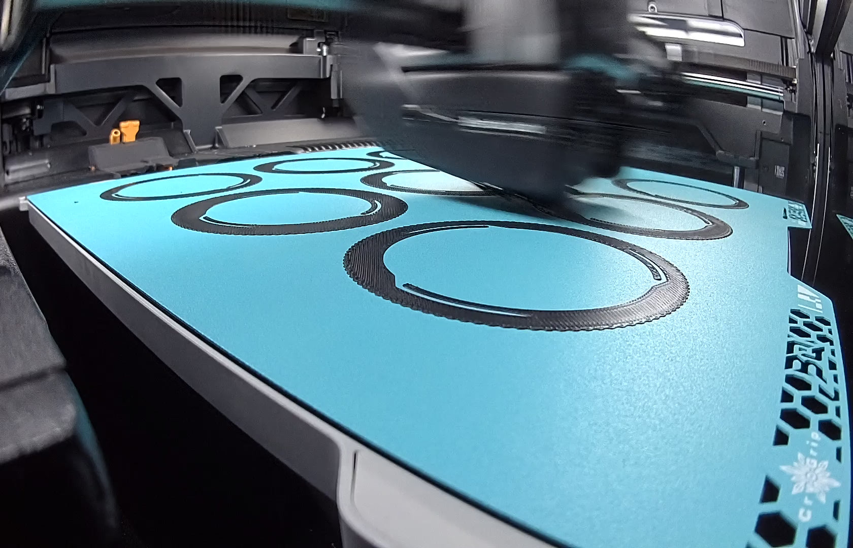 Timelapse Video vom Focus Ring 3D druck